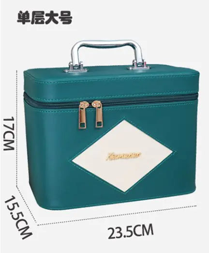 Trousse de maquillage étanche de grande capacité pour les voyages et les cadeaux