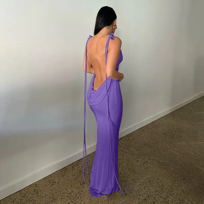 Robe dos nu