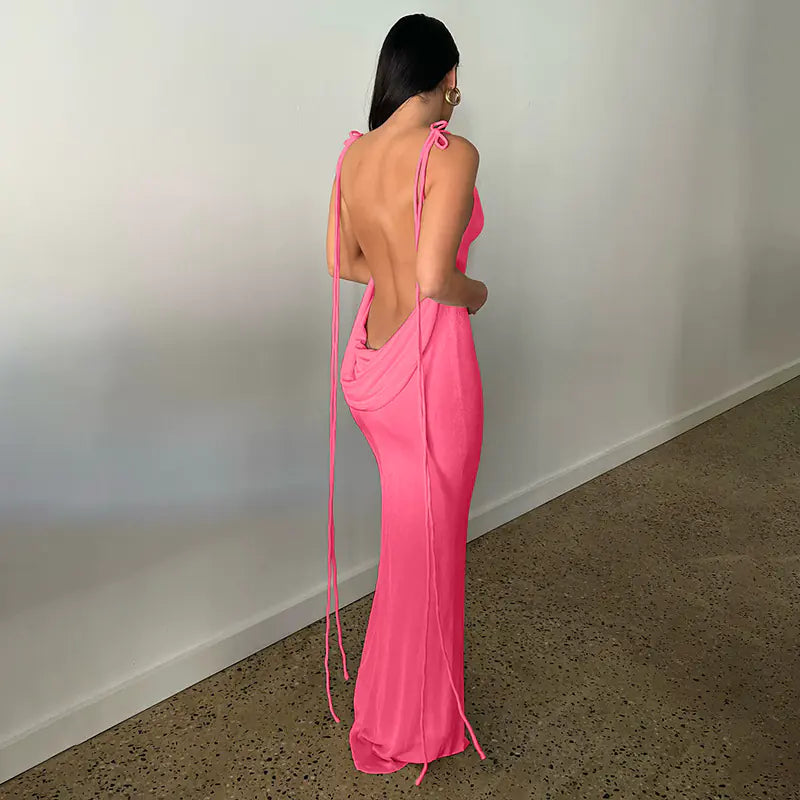 Robe dos nu