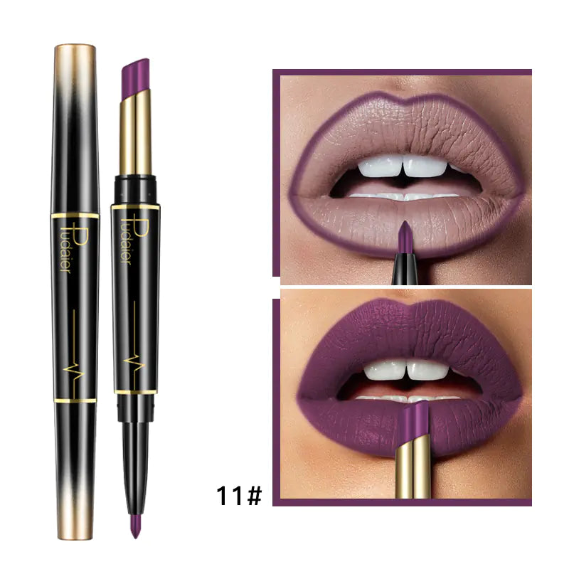 Coffret double rouge à lèvres et crayon à lèvres