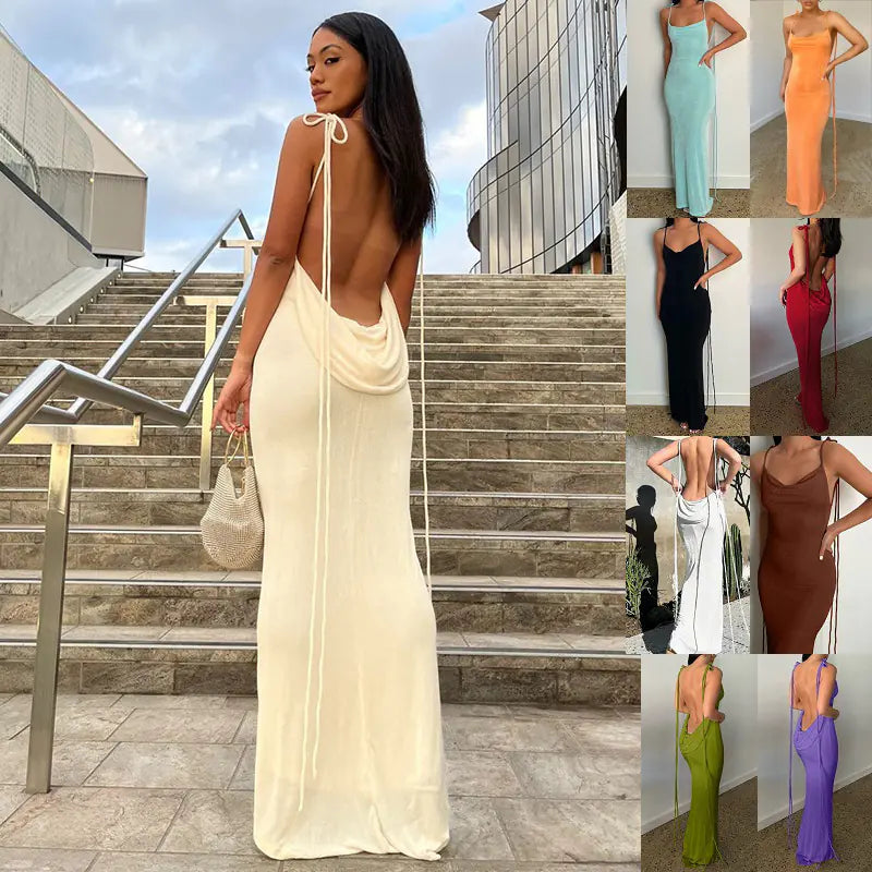 Robe dos nu