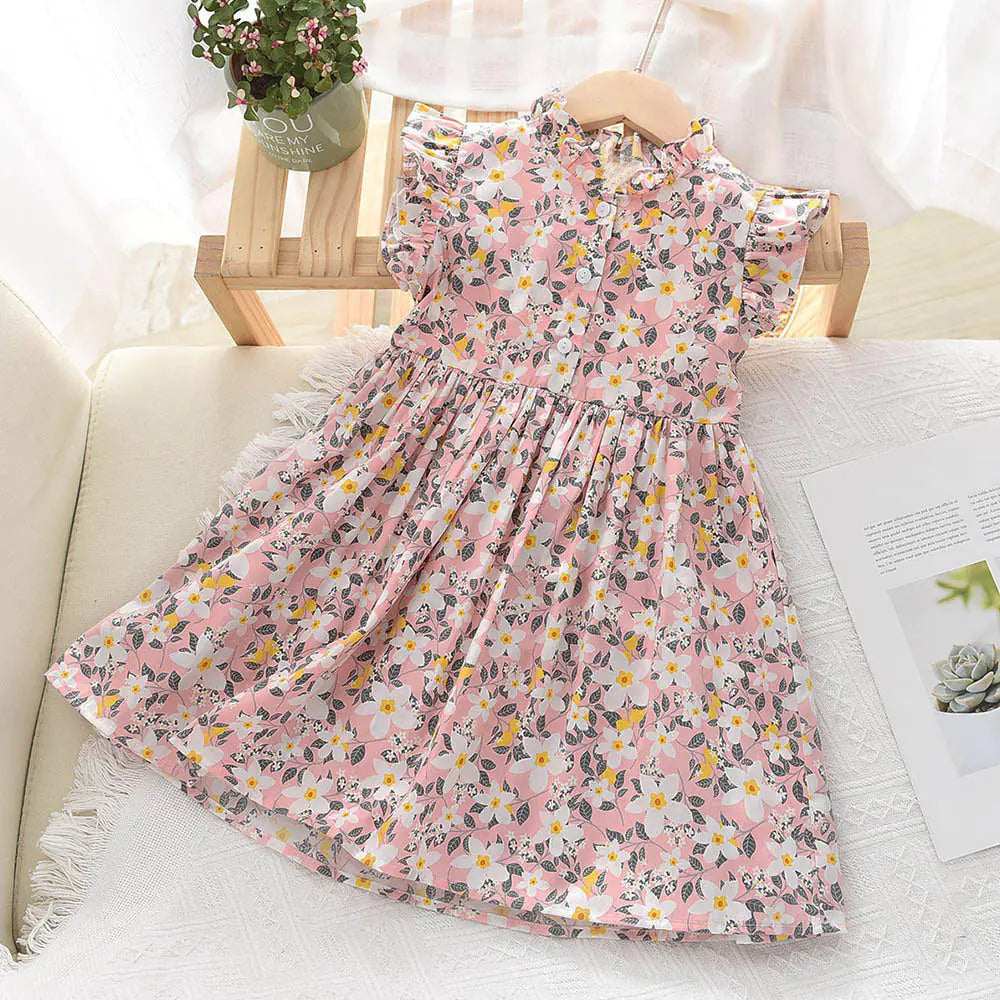 Robes de soirée fleuries d'été pour filles