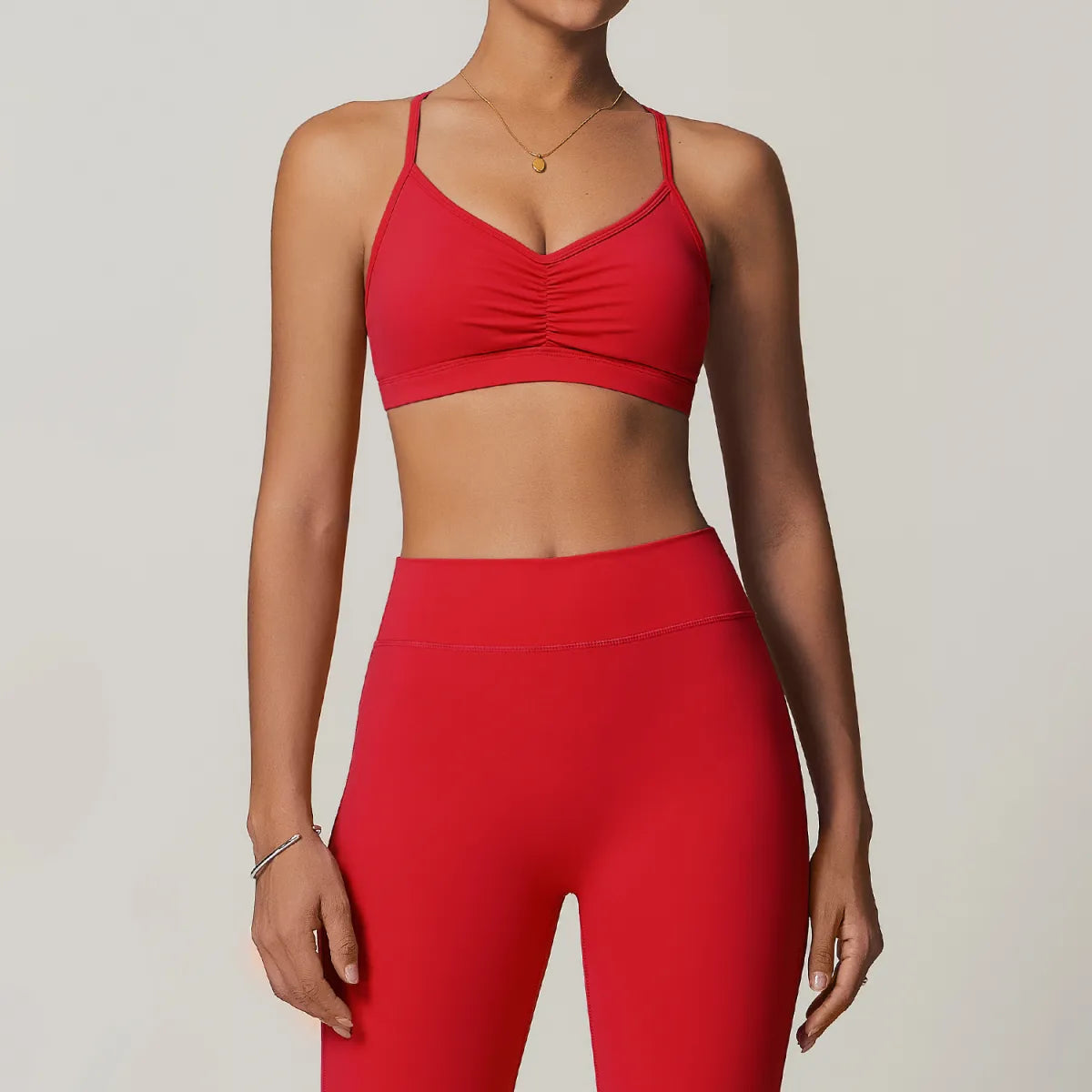 Sous-vêtements de sport à boucle croisée pour femmes