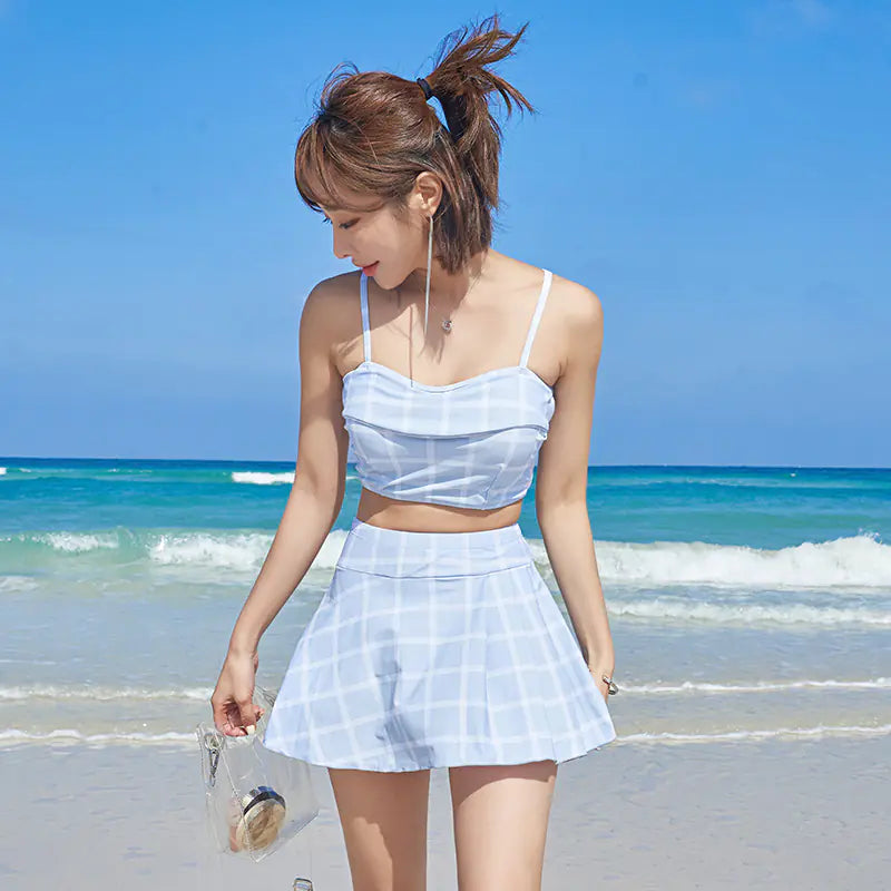 Maillot de bain deux pièces sexy pour femme (style coréen)