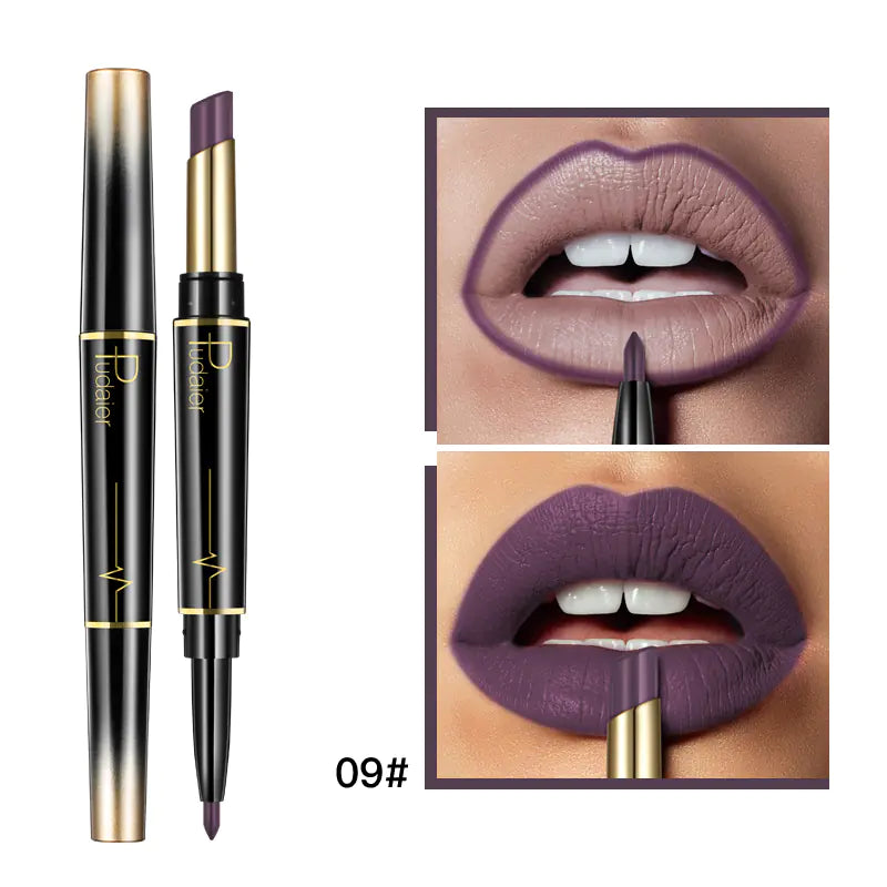 Coffret double rouge à lèvres et crayon à lèvres
