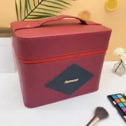 Trousse de maquillage étanche de grande capacité pour les voyages et les cadeaux