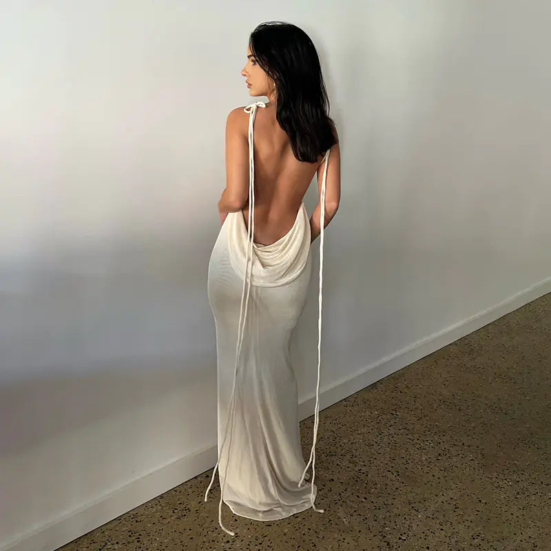Robe dos nu