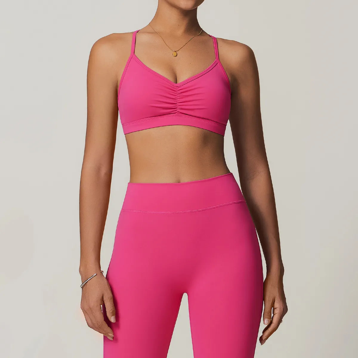 Sous-vêtements de sport à boucle croisée pour femmes