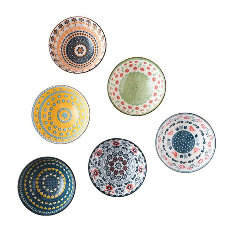 Large Ceramic Soup Bowl for Household Use