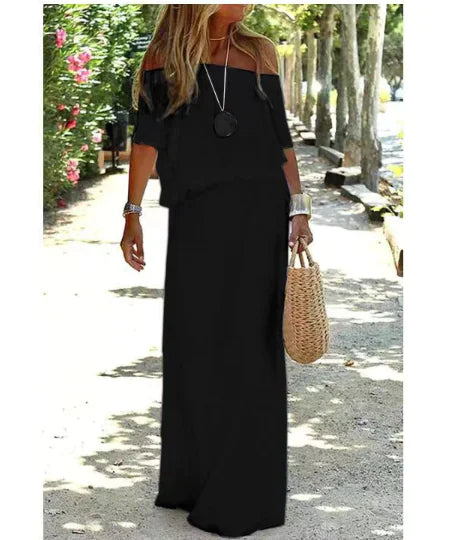 Robe d'été longue et élégante