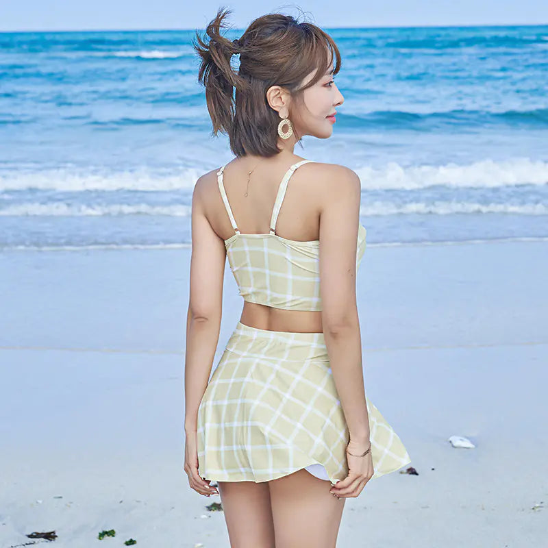Maillot de bain deux pièces sexy pour femme (style coréen)