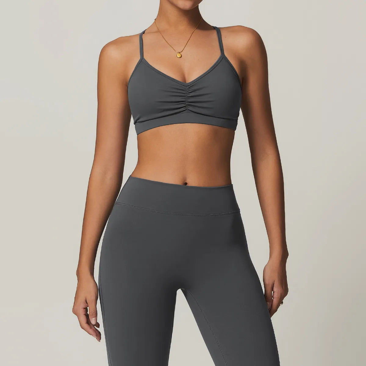 Sous-vêtements de sport à boucle croisée pour femmes
