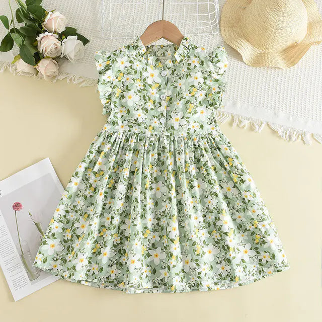 Robes de soirée fleuries d'été pour filles