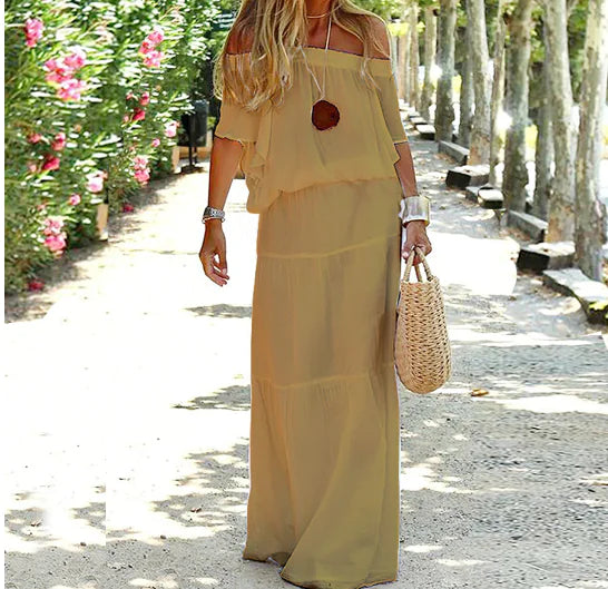 Robe d'été longue et élégante