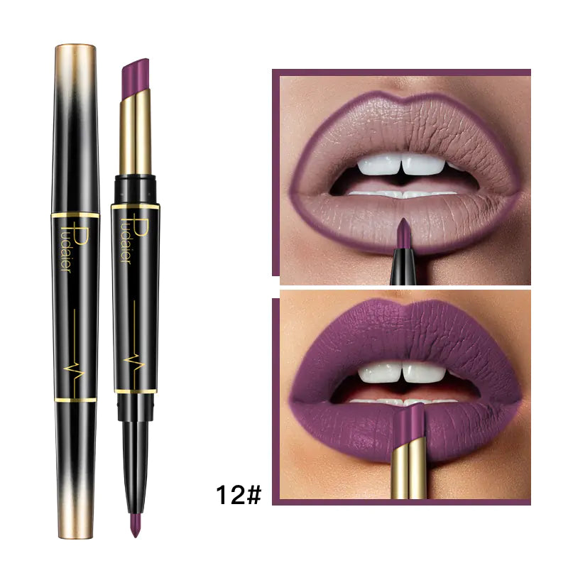 Coffret double rouge à lèvres et crayon à lèvres