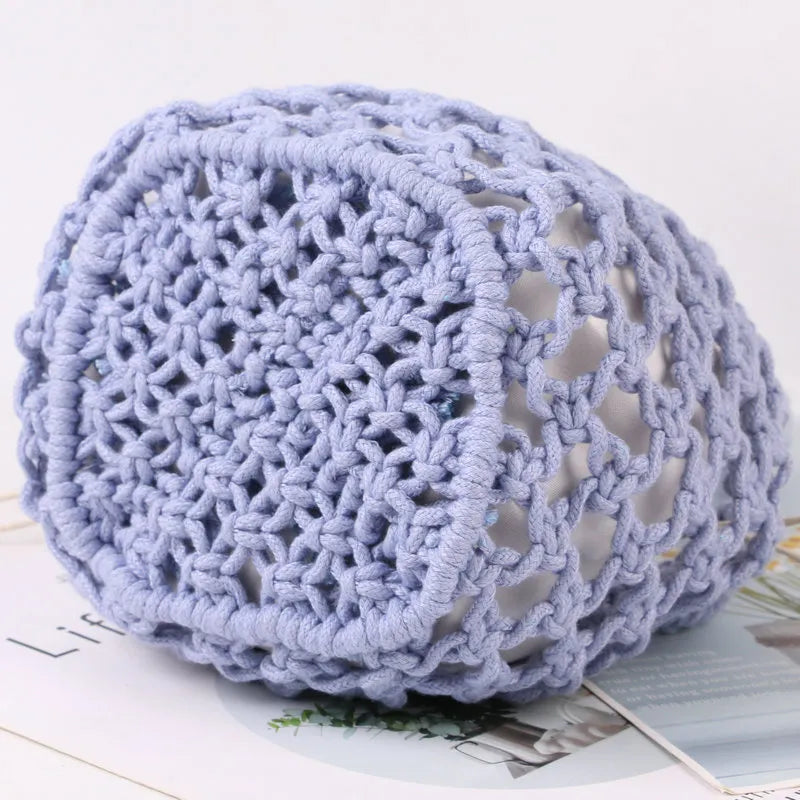 Sac de plage tricoté