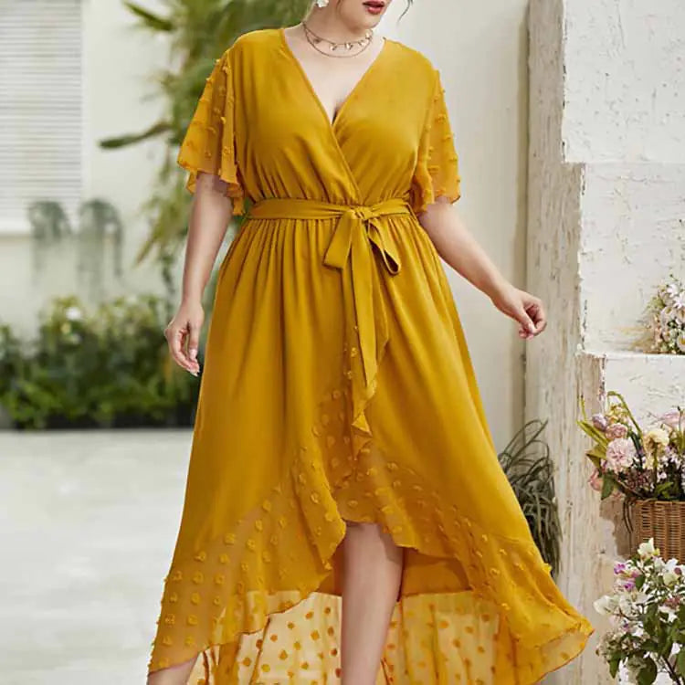 Robe à pois