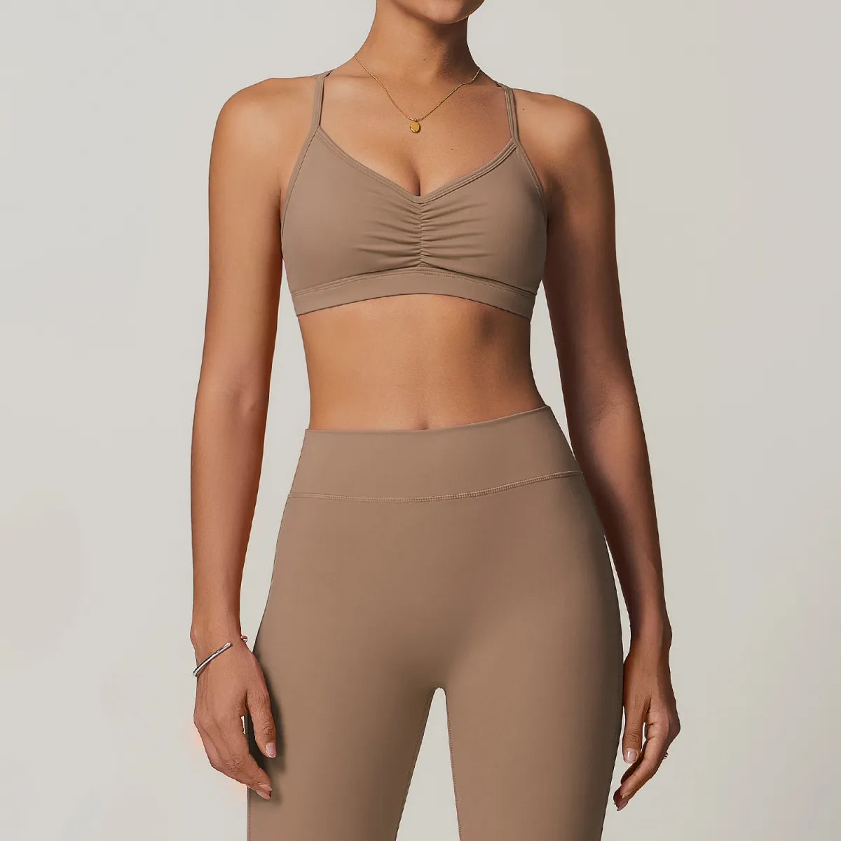 Sous-vêtements de sport à boucle croisée pour femmes