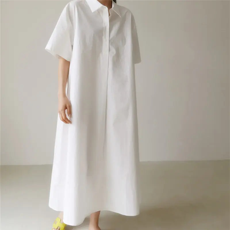 Chemise décontractée blanche chic