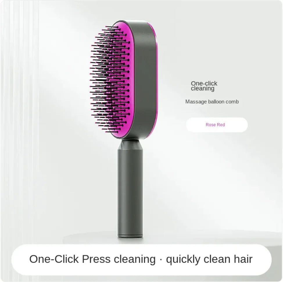 Women's 3D Hair Growth Self-Cleaning Hair Brush
