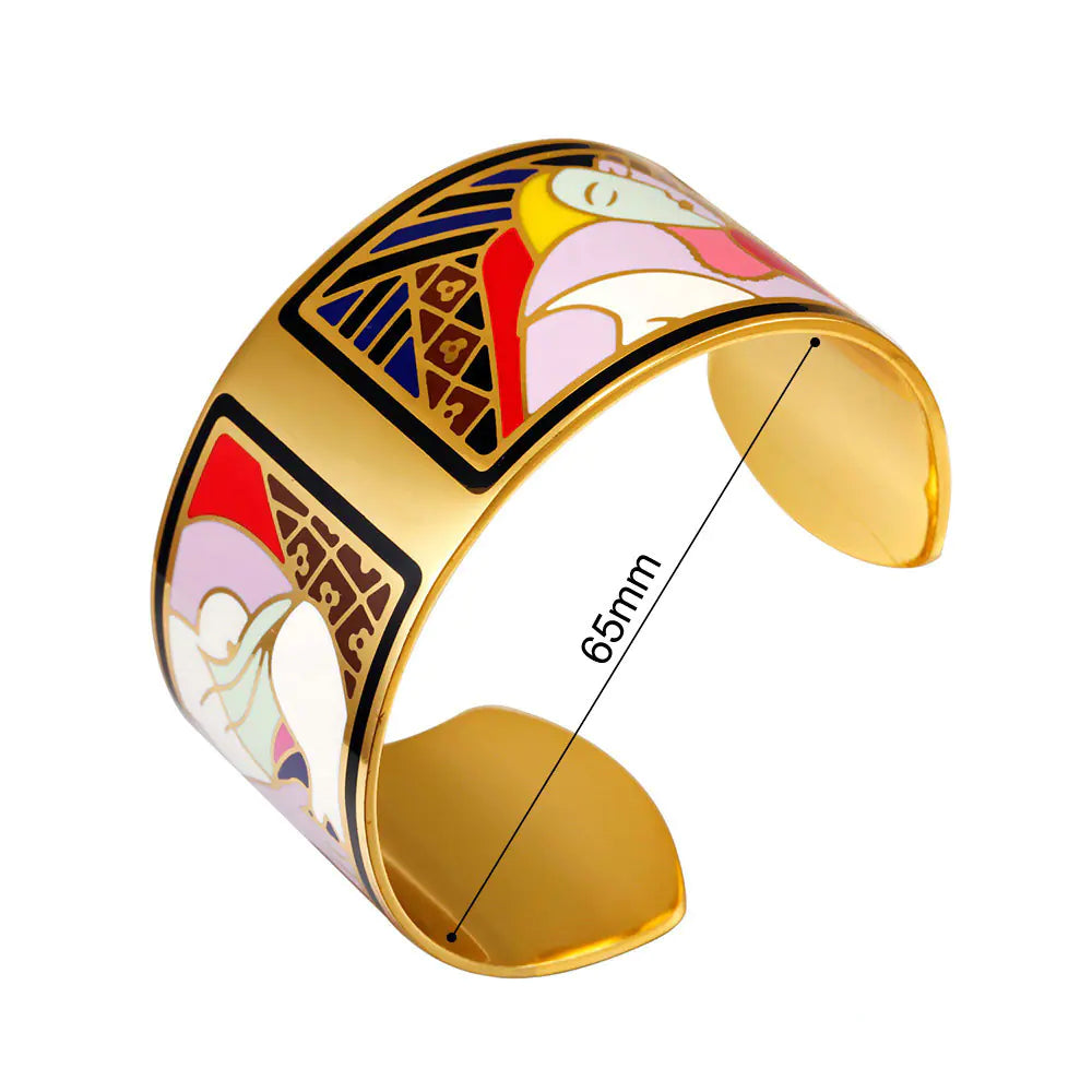 Bracelet en émail pour femmes