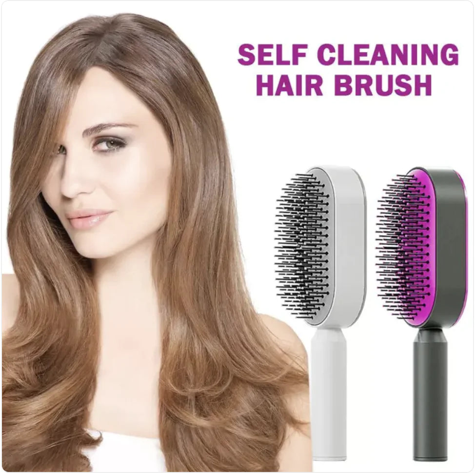 Women's 3D Hair Growth Self-Cleaning Hair Brush