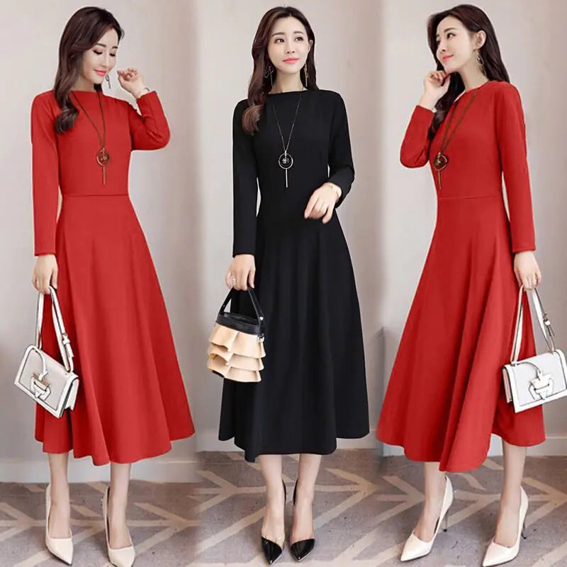 Robe polyvalente à manches longues