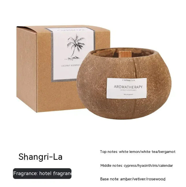Bougie parfumée à la noix de coco