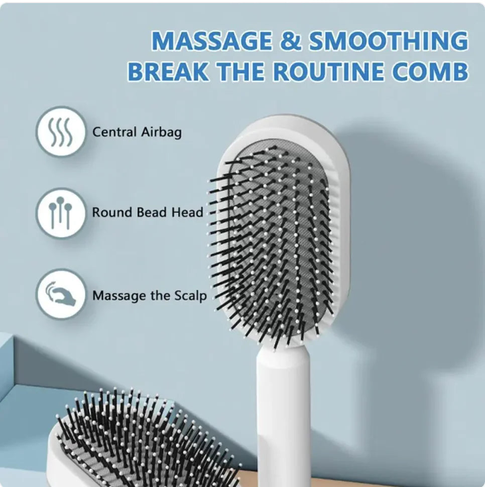 Women's 3D Hair Growth Self-Cleaning Hair Brush