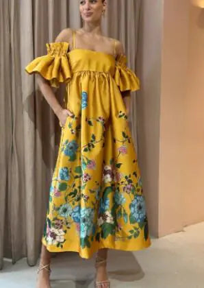 Robe multicolore pour femme