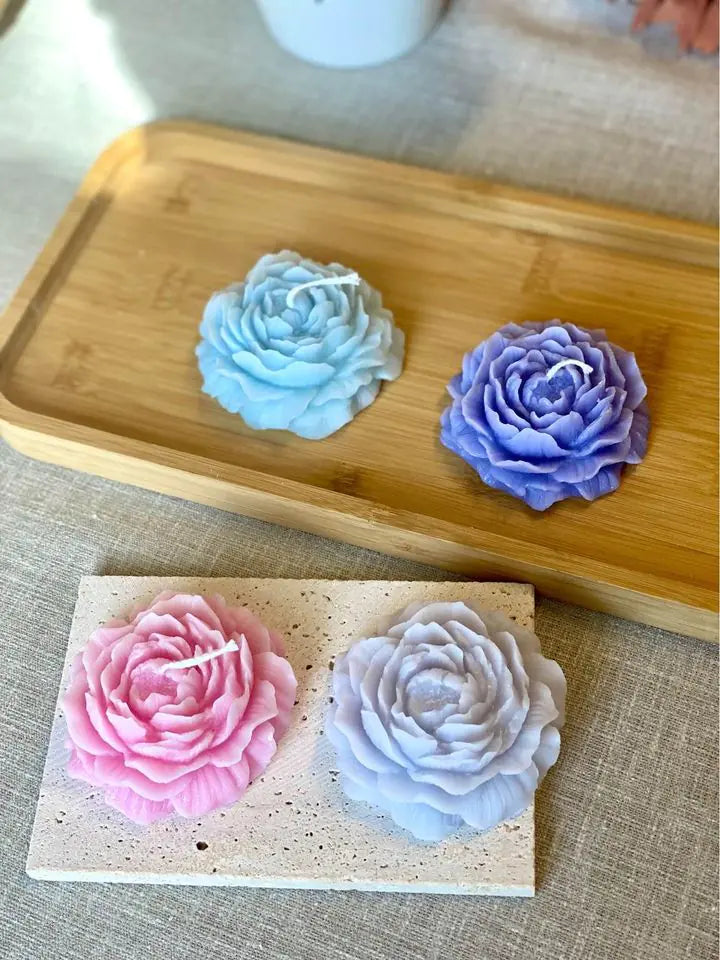 Bougie parfumée à la cire de soja et à la pivoine