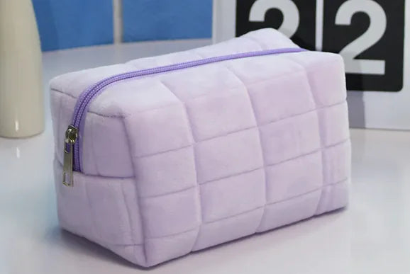 Trousse de maquillage style coréen en forme de nuage doux