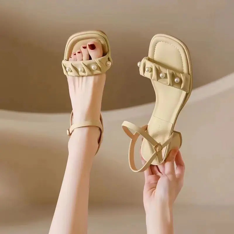 Sandales à talons ouverts tendance pour femmes