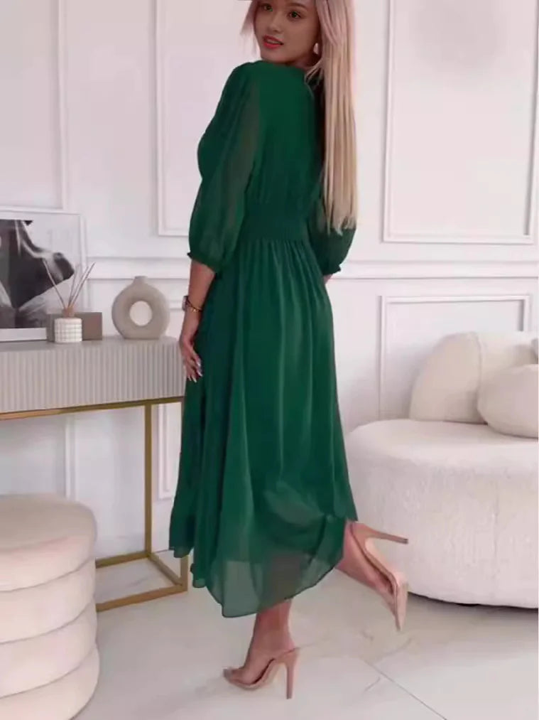 Robe mi-longue élégante