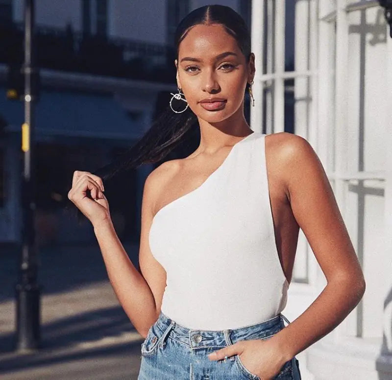 Maillot de bain asymétrique