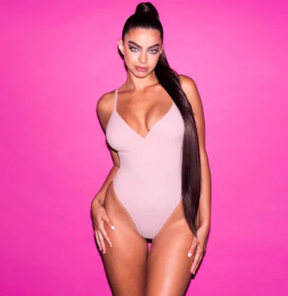 Maillot de bain une pièce dos nu - Couleur unie