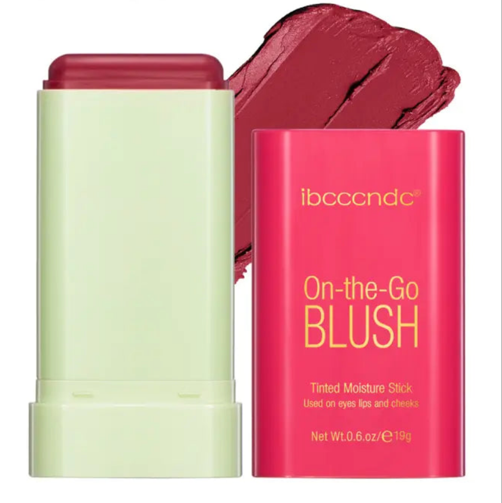 Blush stick double usage pour les lèvres et les joues