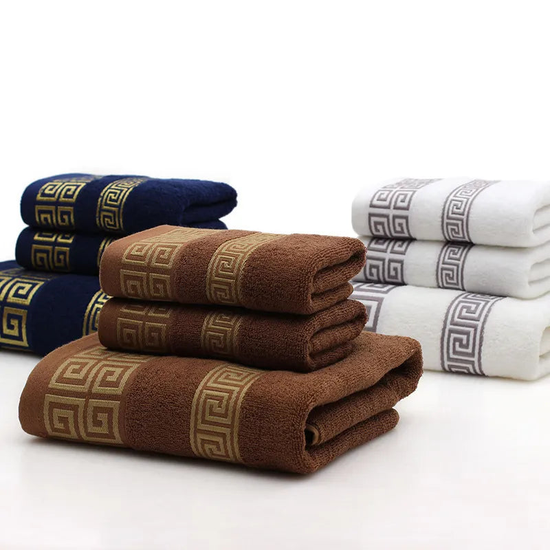 Coffret cadeau de trois serviettes