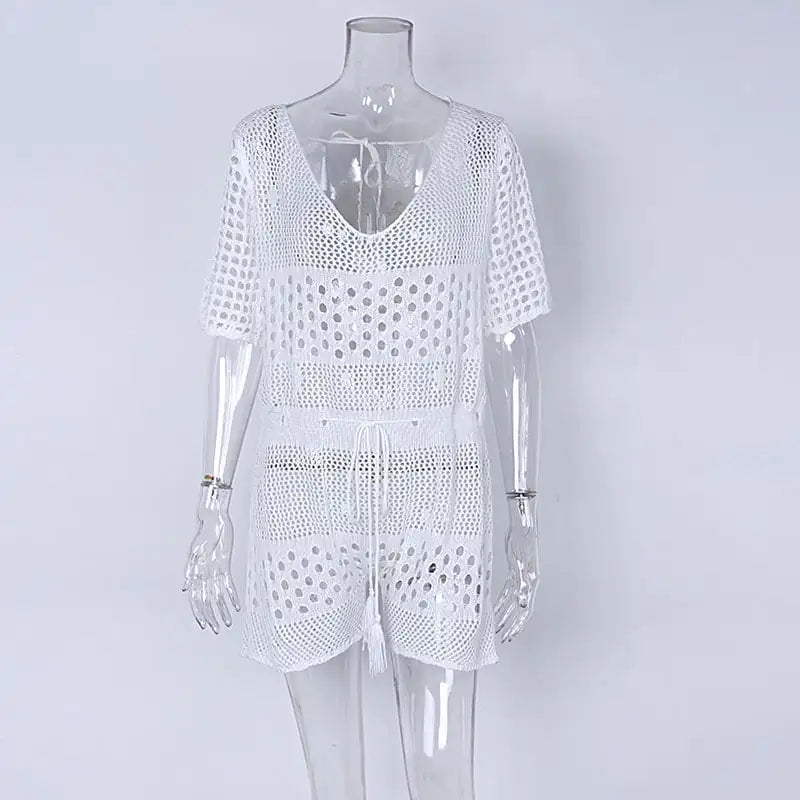 Combishort tricotée