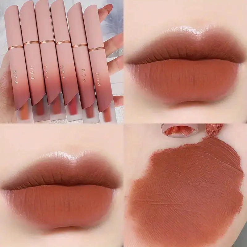 Rouge à lèvres mat double, usage blush, 1 pièce