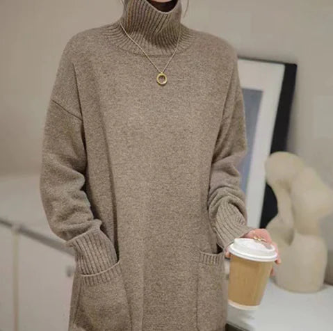 Robe pull ample