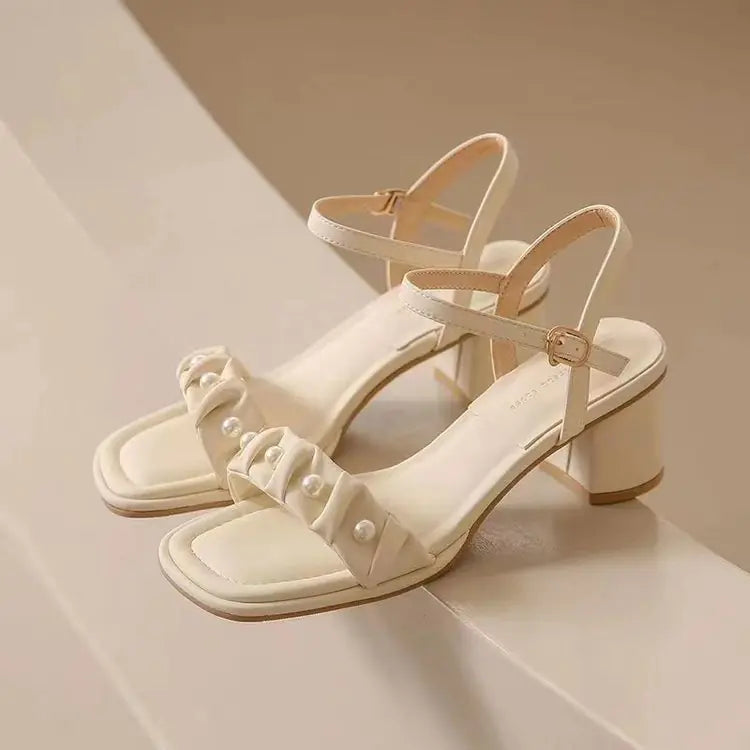 Sandales à talons ouverts tendance pour femmes