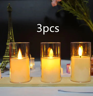 Bougie lumineuse électronique à LED