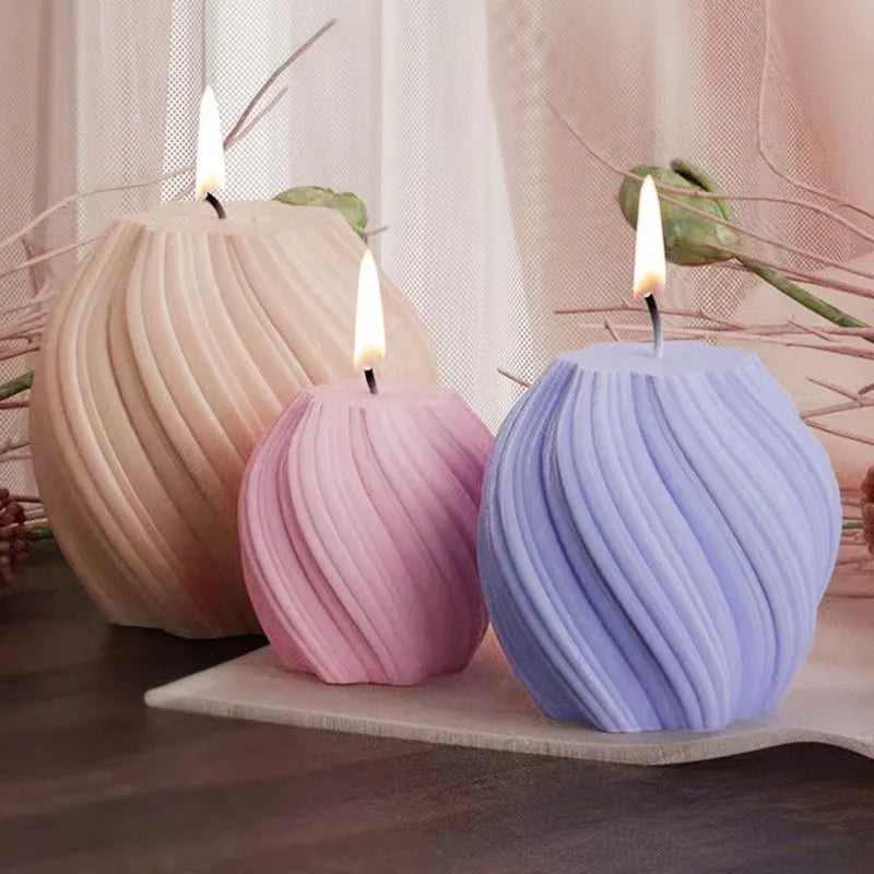 Moule en silicone pour bougie