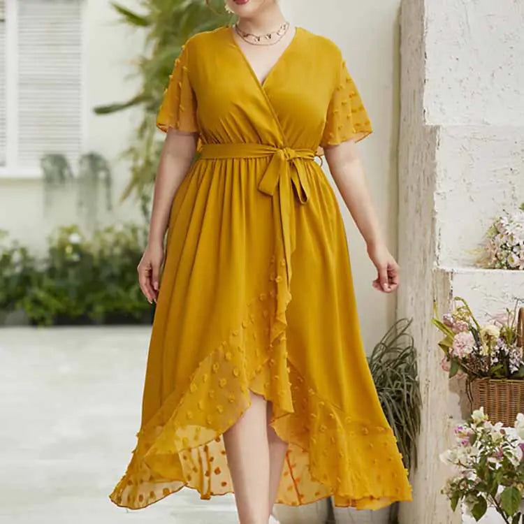Robe à pois