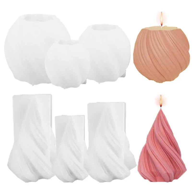 Moule en silicone pour bougie