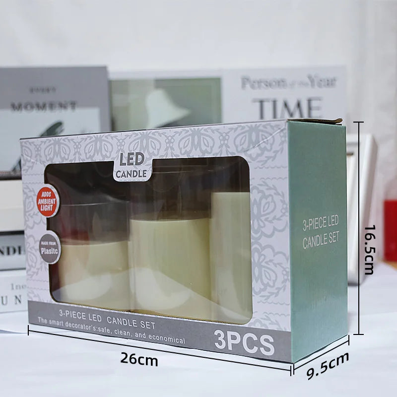 Bougie lumineuse électronique à LED