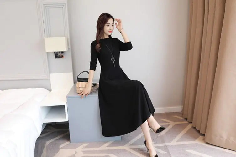 Robe polyvalente à manches longues