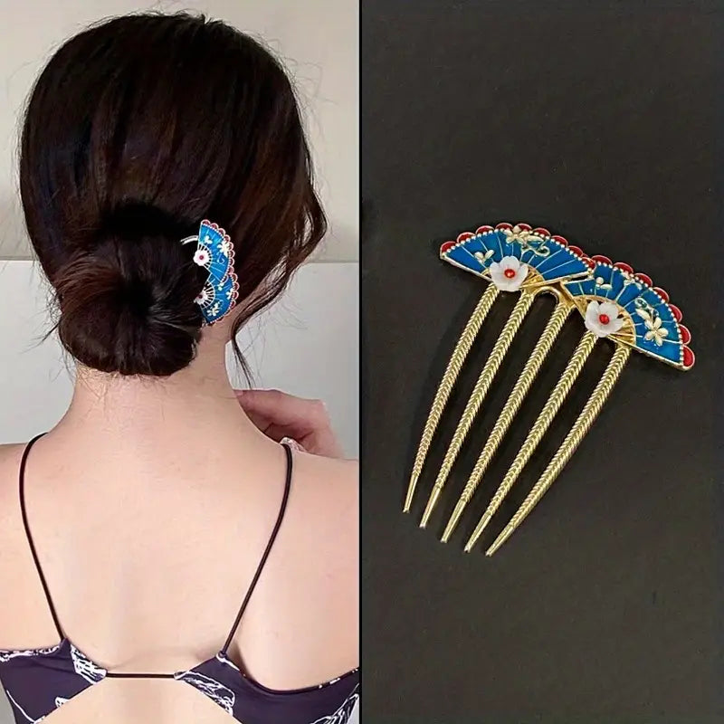 Peigne à cheveux papillon élégant - Accessoire cheveux femme