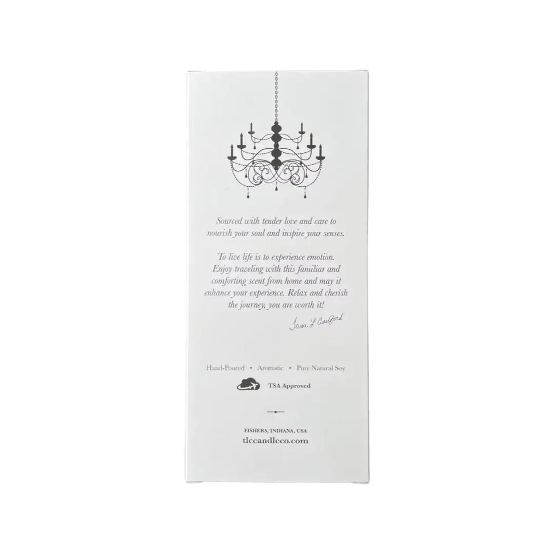 Travel Candle with Matches - Rosemary &amp; Mint